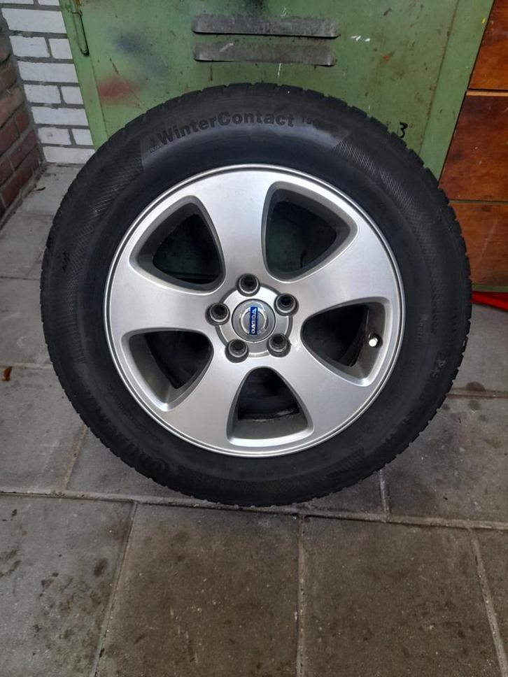 Volvo Velgen met Winterbanden. 225/55/16, Auto-onderdelen, Banden en Velgen, Banden en Velgen, Winterbanden, Overige maten, Overige