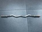 VirtuFit Olympische EZ Curl Bar - Halterstang - 120 cm, Sport en Fitness, Ophalen, Zo goed als nieuw, Halterstangen
