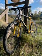 gele mountainbike Shimano Ultegra & Manitou B1 (batavus), 49 tot 53 cm, Zo goed als nieuw, Meer dan 20 versnellingen, Ophalen