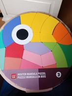 Houten mandala puzzel nieuw, Ophalen of Verzenden, Minder dan 500 stukjes, Nieuw, Legpuzzel