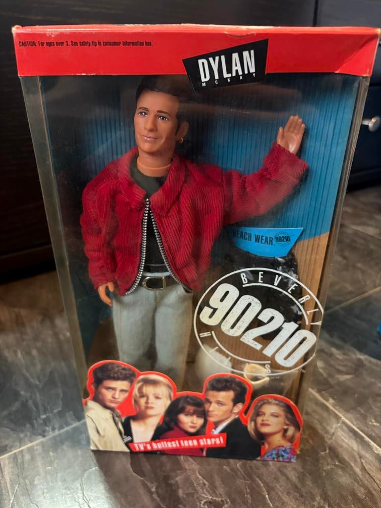 Dylan beverly hills pop soort barbi 90210 in doos, Ophalen of Verzenden, Pop