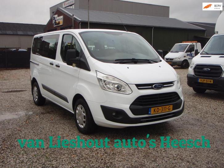 Ford Transit Custom 310 2.0 TDCI L1Trend personenbus 9 perso, Auto's, Bestelauto's, Bedrijf, Te koop, ABS, Airbags, Airconditioning