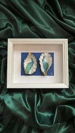 Schilderij met pauwen, Ophalen of Verzenden