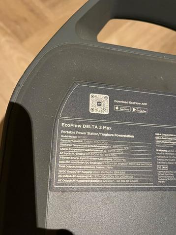 EcoFlow Delta 2 Max Power Station - Nieuwstaat! beschikbaar voor biedingen