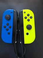 Nintendo Switch Joy-Cons - Neon Blauw & Geel, Gebruikt, Overige controllers, Ophalen of Verzenden, Draadloos