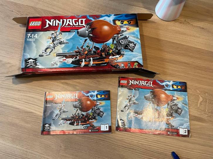 Lego Ninjago 70603 - lege doos met handleiding, Kinderen en Baby's, Speelgoed | Duplo en Lego, Lego, Ophalen