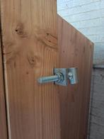 Poortdeur Douglas met stalen frame, nummer 14, Tuin en Terras, Niet ingevuld, Nieuw, 2 meter of meer, Niet ingevuld