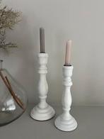 kandelaar, Huis en Inrichting, 25 tot 50 cm, Wit, Ophalen of Verzenden, Zo goed als nieuw