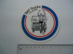 sticker oud DAF TRUCKS Lejeune wielrennen racefiets, Verzenden, Zo goed als nieuw, Bedrijf of Vereniging