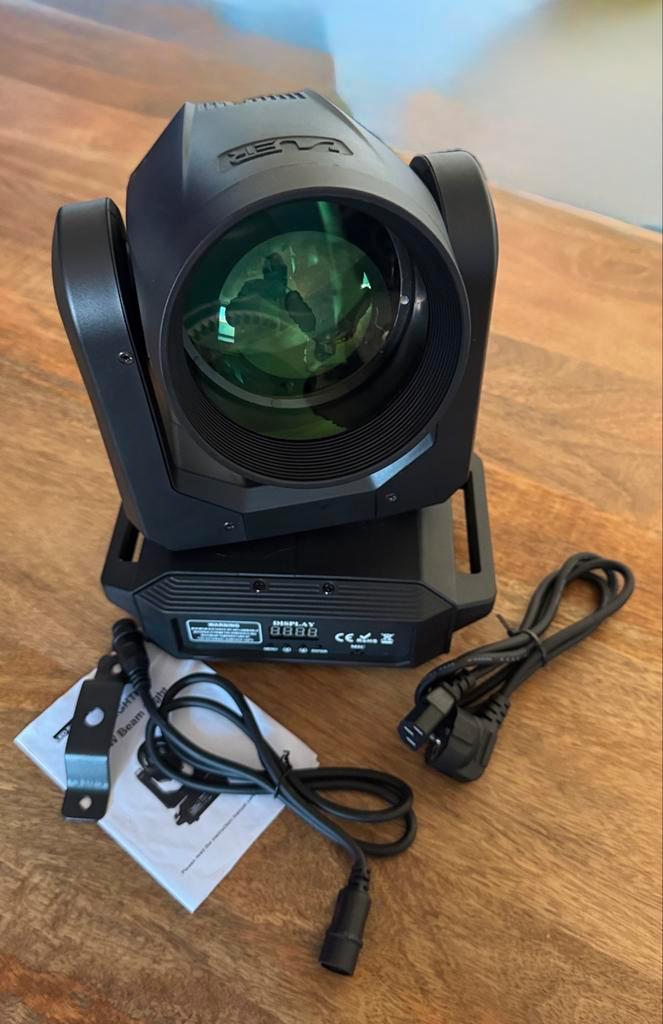 Nieuw! Moving Head 200W LED - Professionele Lichteffecten, Muziek en Instrumenten, Licht en Laser, Nieuw, Licht, Geluidgestuurd