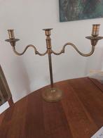 Grote,  flexible instelbare, koperen kaarsenstandaard., Ophalen of Verzenden, Koper of Brons