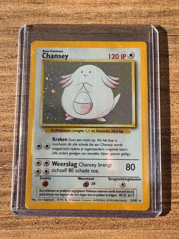 Chansey 3/102 Base Set NL (PL) beschikbaar voor biedingen