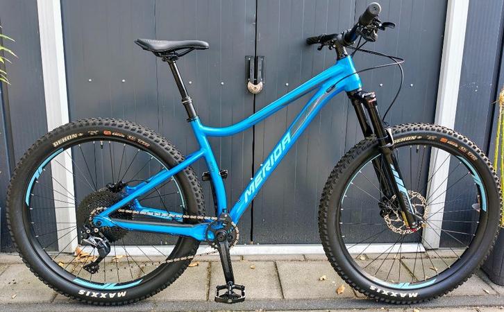 MERIDA Big Trail 600 Disc 650b+~ShimanoSLX~130mm Nieuwstaat✅, Fietsen en Brommers, Fietsen | Mountainbikes en ATB, Zo goed als nieuw