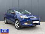 Ford Kuga 182 pk Airco camera trekhaak automaat lage km, Auto's, Automaat, Euro 6, 4 cilinders, Blauw