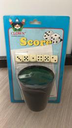 Nieuw dobbelspel yahtzee beker met 6 dobbelstenen, Ophalen of Verzenden, Nieuw