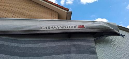 Te koop luifel Fiamme. Voor de caravan. Kleur grijs, Caravans en Kamperen, Caravan accessoires, Gebruikt, Ophalen of Verzenden