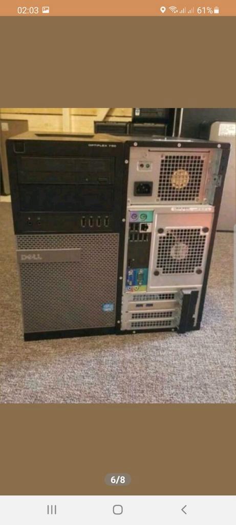 Dell Optiplex 7010/790 - i5 3470/2400 - 3.20/3.10 GHz, Computers en Software, Desktop Pc's, Zo goed als nieuw, 3 tot 4 Ghz, 4 GB