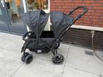Deryan Luxe Elena Dubbele buggy - duo buggy, Ophalen, Zo goed als nieuw, Kinderwagen of Buggy