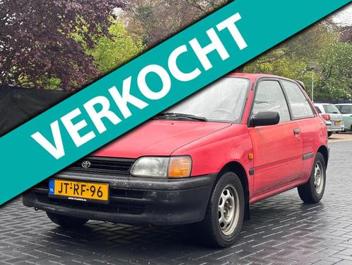 Toyota Starlet 1.3i Sport/3Drs/rood, Auto's, Toyota, Te koop, Starlet, Benzine, Euro 1, Hatchback, Handgeschakeld, Origineel Nederlands