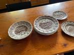 Vintage Italiaans Servies - Landschap, Soep, Sier, Ophalen
