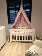 Kidsmill Alaska babybed + commode wit mat incl. matras, Ophalen, Zo goed als nieuw, Jongetje of Meisje