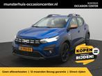 Dacia SANDERO Stepway TCe 90 CVT Extreme - RIJKLAARPRIJS - A, Stof, Euro 6, Met garantie (alle), Blauw
