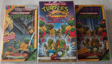 Teenage Mutant Hero Turtles Set SALE !! VHS Cartoon/Animatie beschikbaar voor biedingen