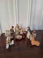 Kerstfiguren complete set, Verzamelen, Beelden en Beeldjes, Ophalen of Verzenden, Zo goed als nieuw