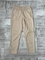 Beige imitatieleren broek maat 38 van Vila, Gedragen, Beige, Lang, Maat 38/40 (M)