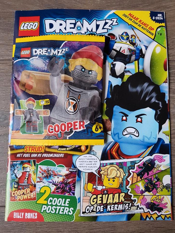 Tijdschrift : Lego Dreamzzz nr. 5 - 2024 + mini-set (nieuw!), Kinderen en Baby's, Speelgoed | Duplo en Lego, Nieuw, Lego, Complete set