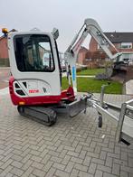 Takuchi Minigraver Tb216 1945 uur 2019, Zakelijke goederen, Machines en Bouw | Kranen en Graafmachines, Ophalen of Verzenden, Graafmachine