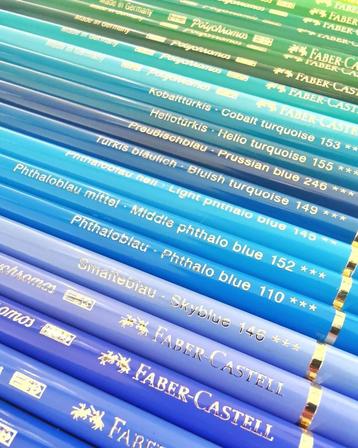 Polychromos  kleurpotloden Faber Castell, per stuk beschikbaar voor biedingen