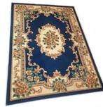 Chinees tapijt - vloerkleed klassiek bloemen - blauw 170x120, Huis en Inrichting, Stoffering | Tapijten en Kleden, 100 tot 150 cm