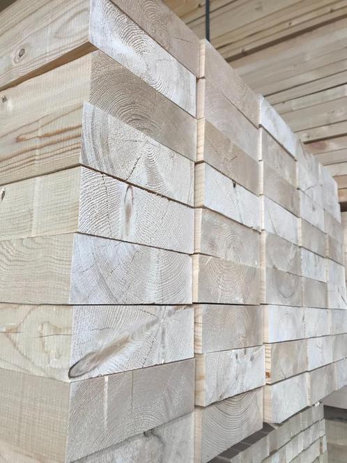Vuren balken 75 x 200 en 75 x 175 balk hout, Doe-het-zelf en Verbouw, Hout en Planken, Nieuw, Balk, Vuren, 300 cm of meer, 50 mm of meer