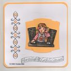 3D Kaart Verjaardag 16  DJ, Hobby en Vrije tijd, Kaarten | Zelfgemaakt, Ophalen of Verzenden, Nieuw, Overige thema's