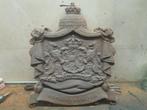 de laatste gietijzer schild hofleverancier, Ophalen of Verzenden, Gebruikt