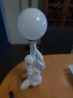 ceramische Munari Bassano tafellamp uit de jaren '70, Ophalen of Verzenden, Gebruikt, Glas, Minder dan 50 cm