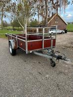 Aanhanger Hapert geremde enkelasser 1350 kg, Auto diversen, Aanhangers en Bagagewagens, Ophalen, Gebruikt