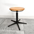 Vintage, industriële kruk, atelierkruk, hoogte verstelbaar, Huis en Inrichting, Ophalen, Gebruikt, -, -