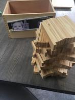 Kist met houten BBlocks, Kinderen en Baby's, Ophalen of Verzenden, Zo goed als nieuw