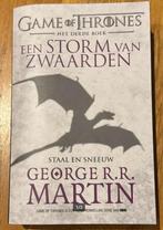 Game of Thrones | een storm van zwaarden: Staal en Sneeuw, Ophalen, Nieuw, George R.R. Martin