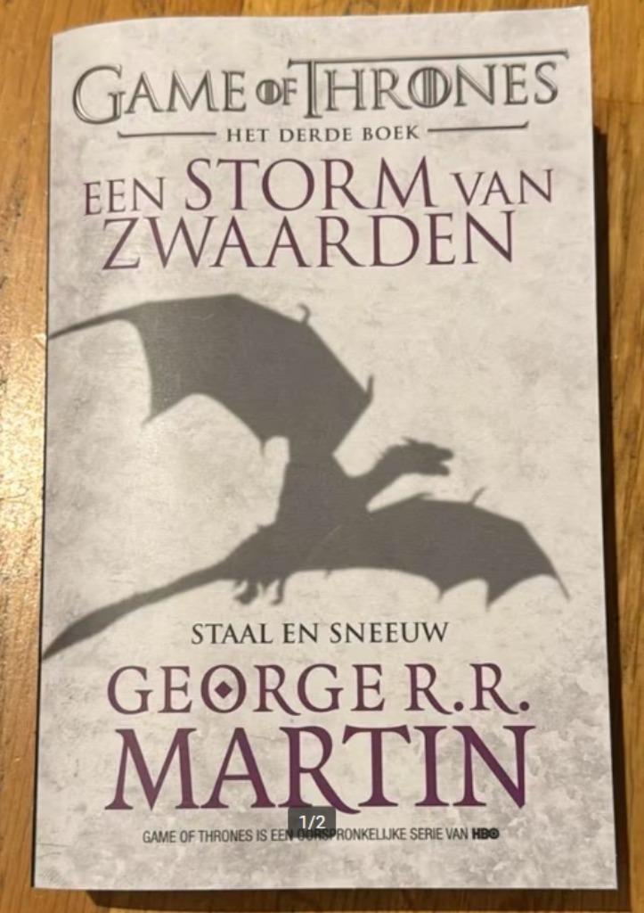 Game of Thrones | een storm van zwaarden: Staal en Sneeuw, Boeken, Fantasy, Nieuw, Ophalen