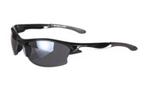 Zonnebril fietsbril sportbril bikerbril bikerglasses smoked, Overige merken, Zonnebril, Zwart, Nieuw