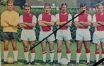 Ajax Team Foto 1965, met rookie Johan Cruijff., Ophalen of Verzenden, Gebruikt, Ajax, Poster, Plaatje of Sticker
