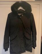 Woolrich parka, Kleding | Dames, Jassen | Winter, Zwart, Ophalen of Verzenden, Zo goed als nieuw, Woolrich