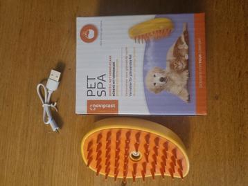 Stoomborstel voor hond en kat beschikbaar voor biedingen