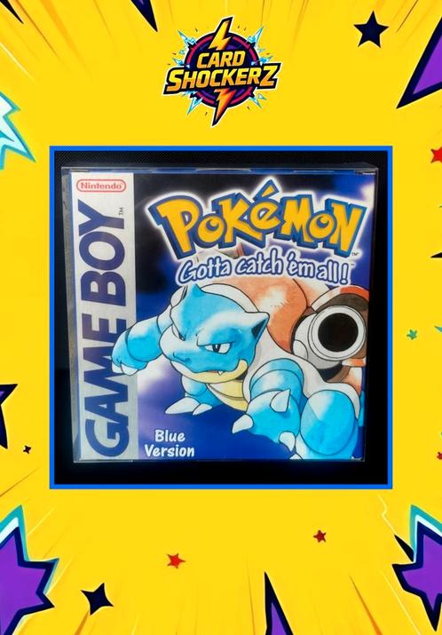 🟣 Pokémon Blue Version gameboy in NM staat! 🟣, Spelcomputers en Games, Games | Nintendo Game Boy, Zo goed als nieuw, 1 speler