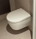 Mat wit Geberit Icon New pack wandcloset Compact Rimfree, Ophalen, Nieuw, Steen, Toilet