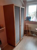 Kledingkast met gazen deuren, Huis en Inrichting, Kasten | Kledingkasten, Ophalen, Stoere robuuste kast, 50 tot 100 cm, Zo goed als nieuw