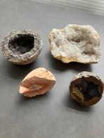 Diverse geoden en fragmenten, Verzamelen, Mineralen en Fossielen, Ophalen of Verzenden, Mineraal